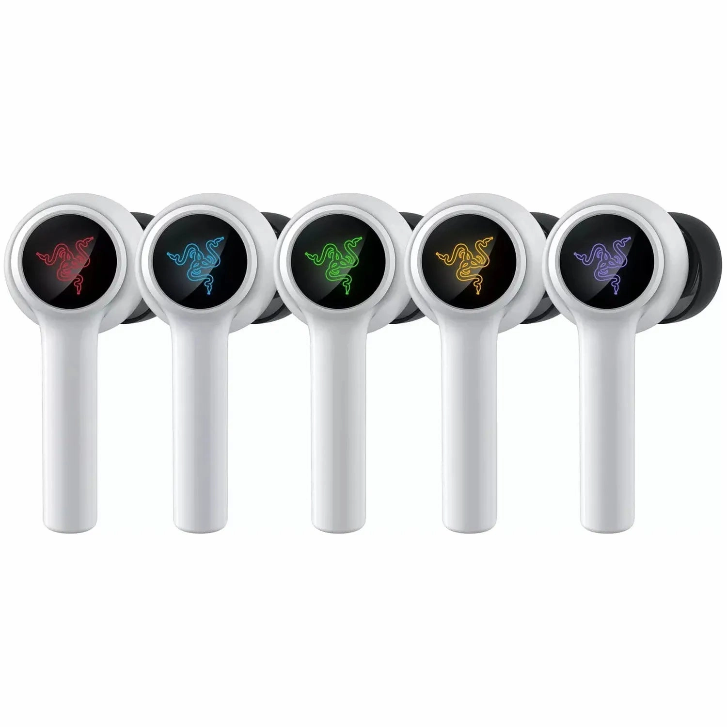 Razer Hammerhead Hyper Speed PS Wireless Gaming Earbuds - White