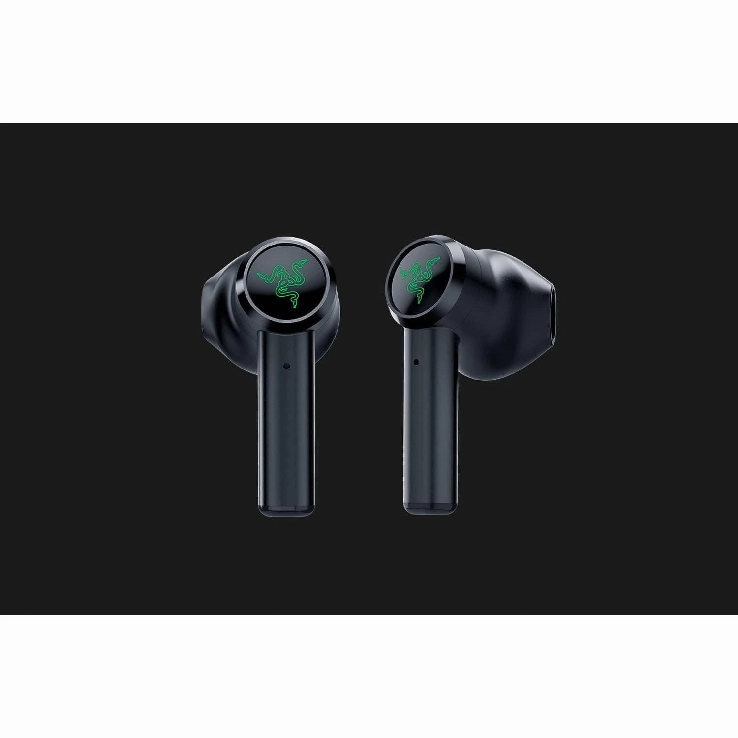 Razer Hammerhead True Wireless - Wireless Earbuds (In-Ear Earphones, Ultra-Low Latency, Water-Repellent, 13 mm Driver, Touch Support, Bluetooth 5.0, Voice Control, Charging Case) Black
