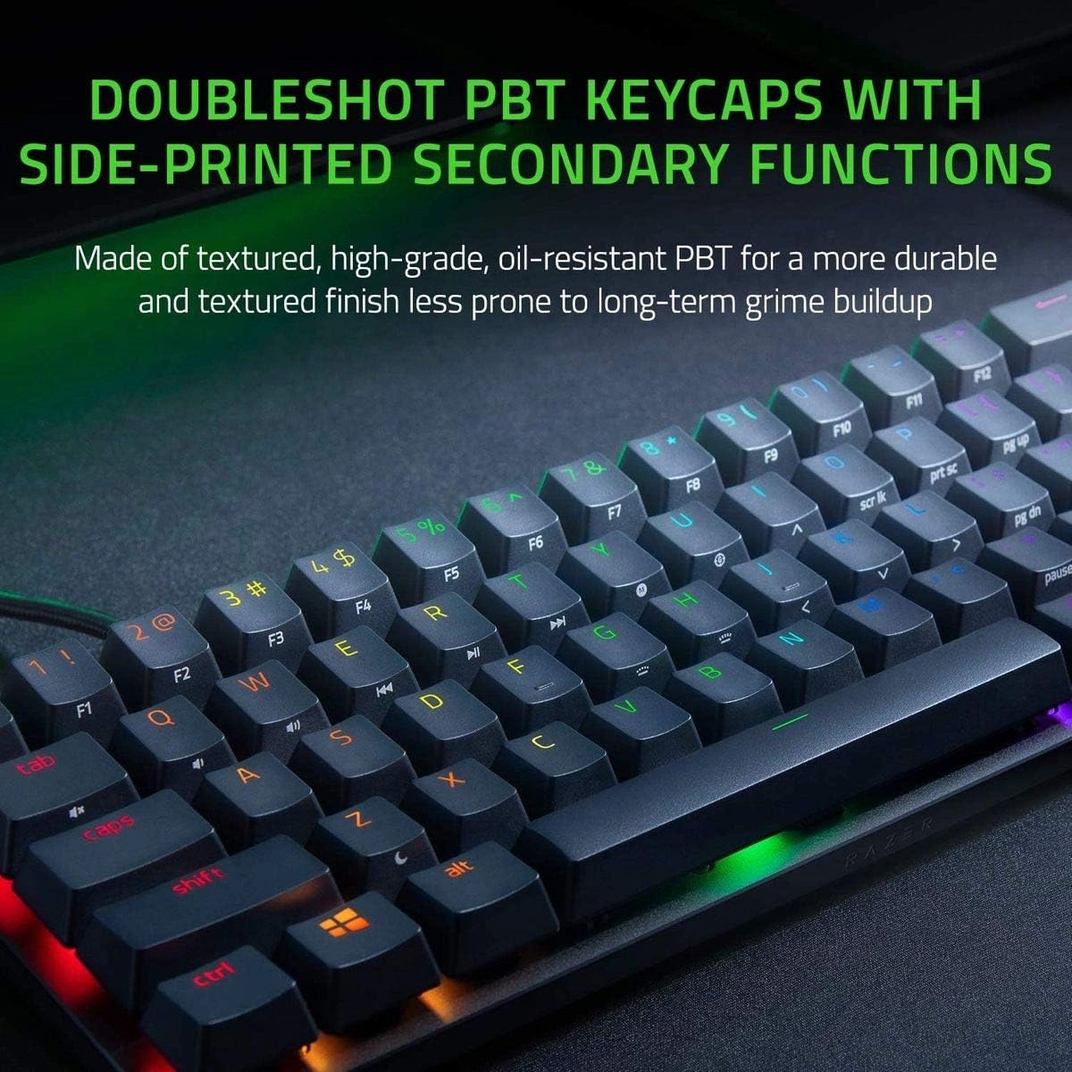 Razer Huntsman Mini Gaming Keyboard - Linear (Red Switches) UK Layout