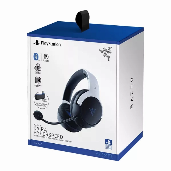 RAZER Kaira HyperSpeed Wireless Gaming Headset  White