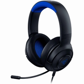 Razer Kraken X Console Gaming Headset - 7.1 Surround Sound, Lightweight, Bendable Mic, PC/Xbox/PS4/Switch, Blue/Black buy laptop online, cheap gaming laptop, best business laptops