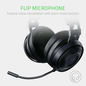 Razer Nari Essential - Essential Wireless Gaming Headset bluetooth headphones, cheap wireless headphones, headphones with mic