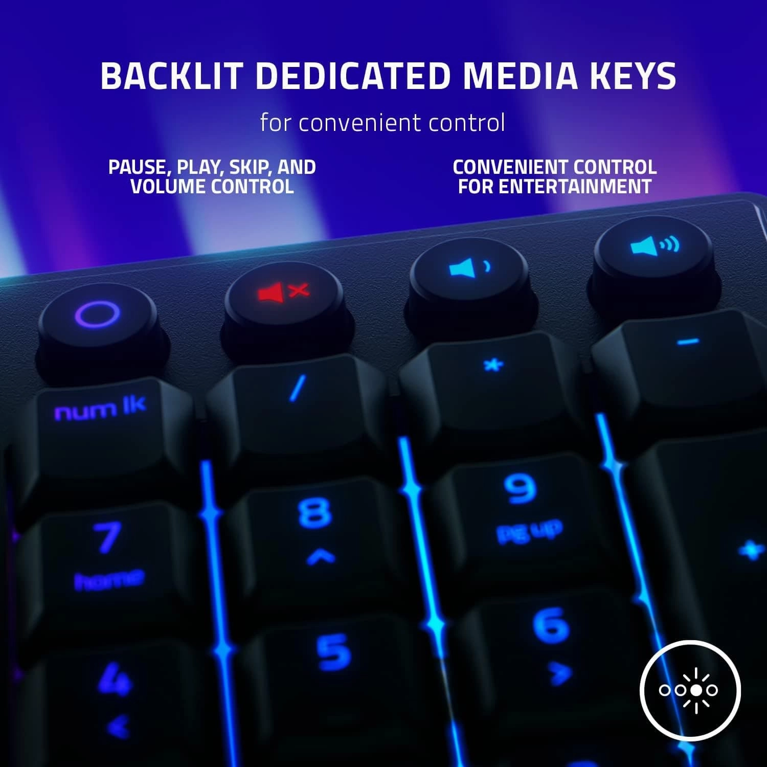 RAZER Ornata V3 Gaming Keyboard - Black