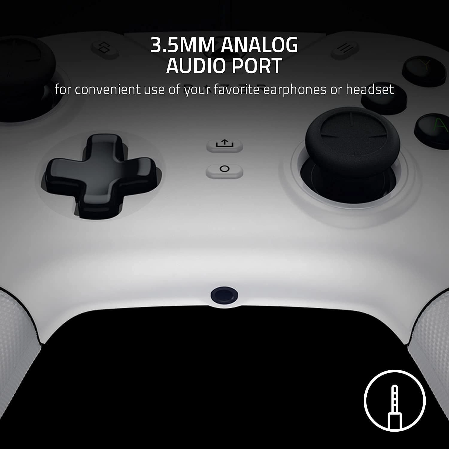 Razer Wolverine V2 - Wired Gaming Controller for Xbox Series X/S/One & PC (2 Freely Assignable Multifunction Buttons, Action Buttons and D-Pad, Hair Trigger Mode, 3.5 mm Analogue Audio Port) Mercury