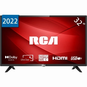 RCA 32-Inch HD LED TV RB32H2-UK with Dolby Audio, HDMI, VGA, SCART, USB Media Player, DVB-T2/C, Digital Audio Output xbox console, buy xbox series x, xbox accessories online