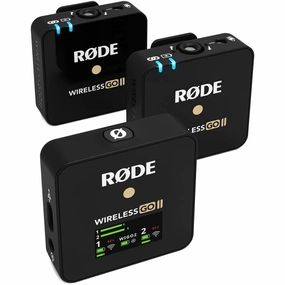 RDE Wireless GO II Ultra-compact Dual-channel Wireless Microphone System with Built-in Microphones, On-board Recording and 200m Range for Filmmaking, Interviews and Content Creation nintendo switch accessories, buy nintendo switch, best switch games