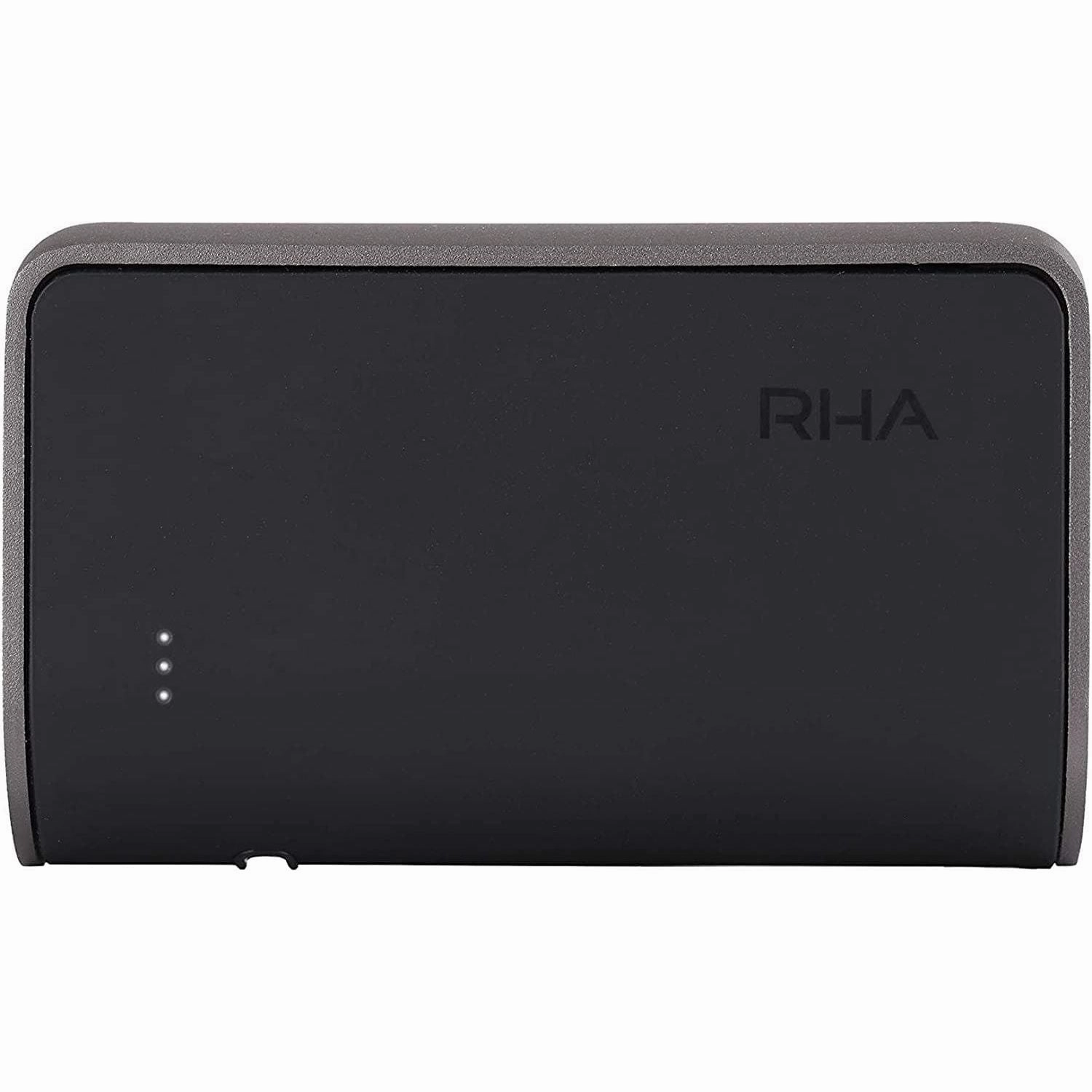 RHA Trueconnect - Carbon Black: True Wireless Earbuds with Bluetooth 5 & Sweatproof for Sport Activity