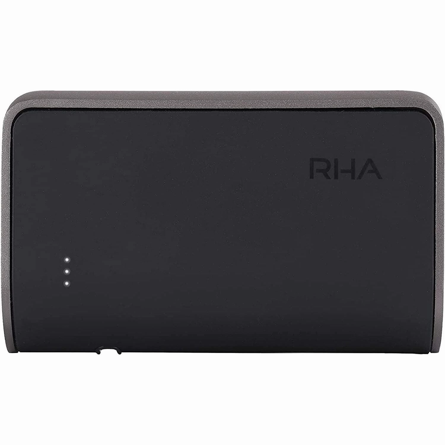 RHA Trueconnect - Carbon Black: True Wireless Earbuds with Bluetooth 5 & Sweatproof for Sport Activity