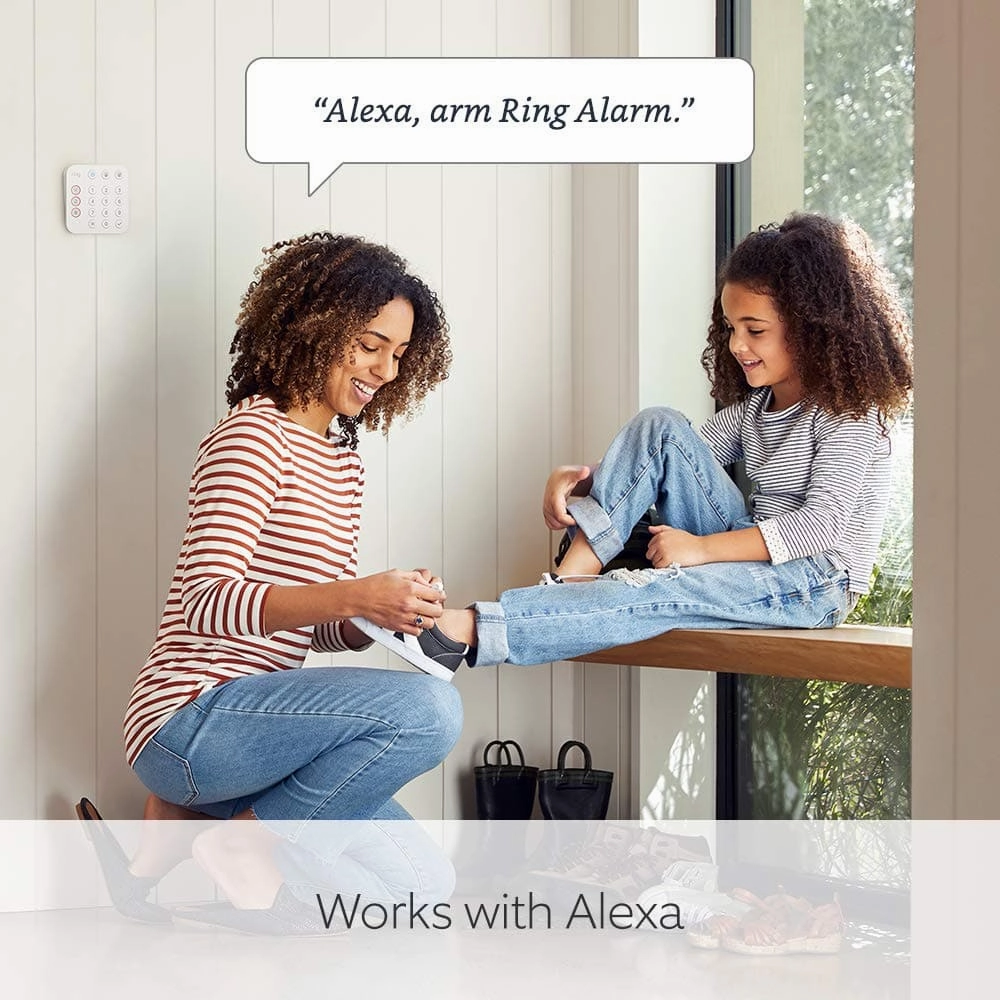Ring Alarm Pack - Smart Home Security System by Amazon, Assisted Monitoring Option, Works with Alexa, No Long-Term Commitments