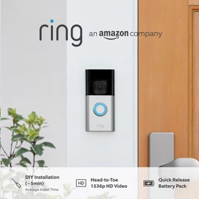 Ring Battery Video Doorbell Plus DIY Wireless Security Camera with Advanced Features digital cameras, buy mirrorless camera, compact cameras sale