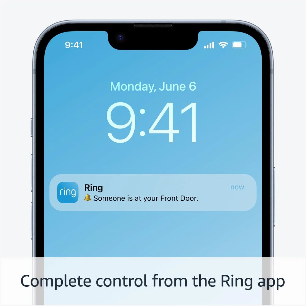 Ring Battery Video Doorbell Pro Wireless Security Camera with Advanced Features
