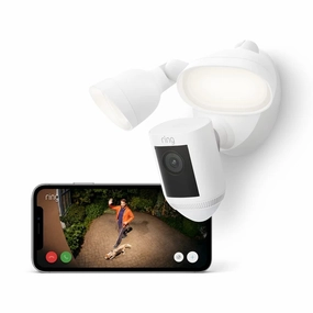 RING Floodlight Wired Pro Full HD 1080p WiFi Security Camera - White xbox console, buy xbox series x, xbox accessories online