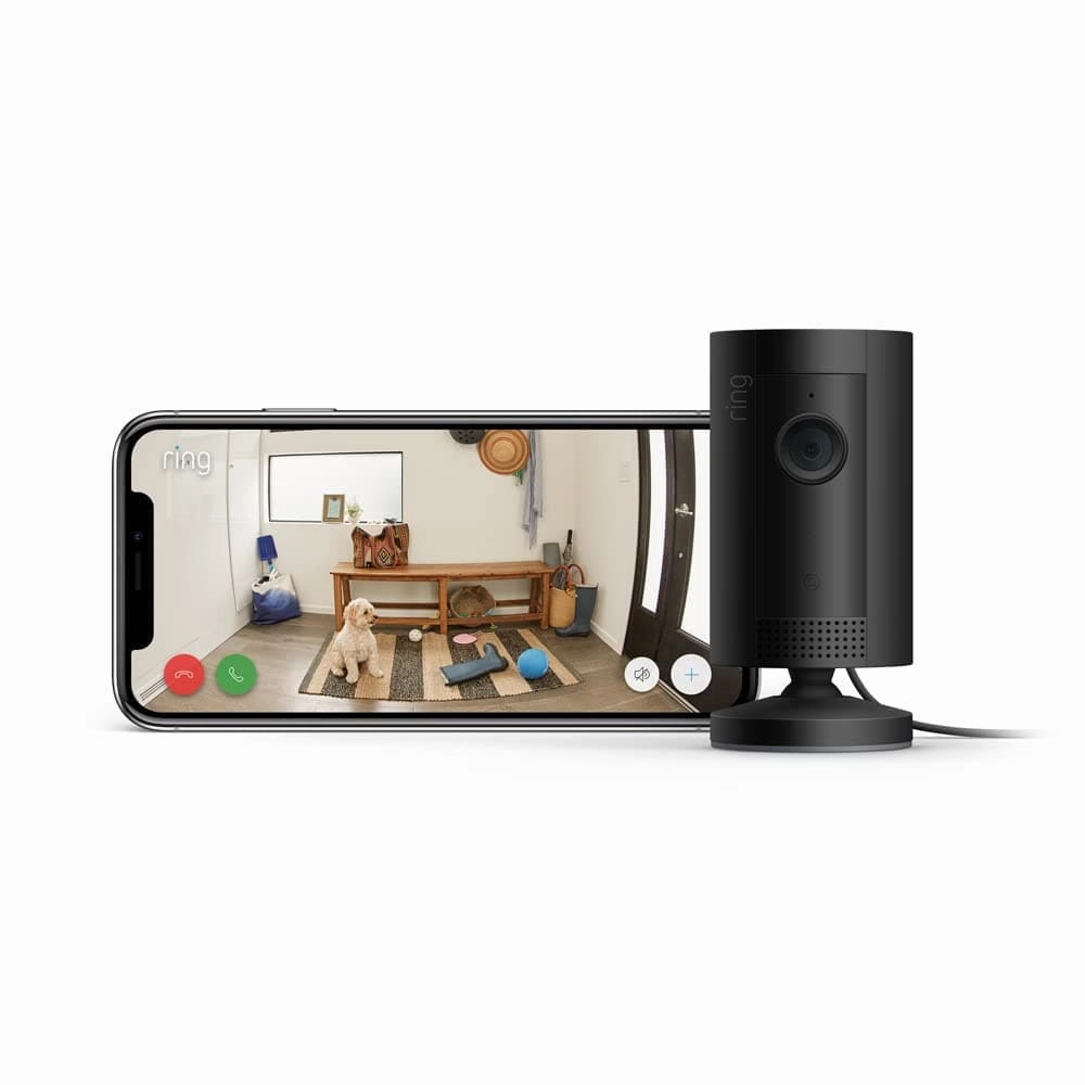 Ring Indoor Cam Security Camera - Black