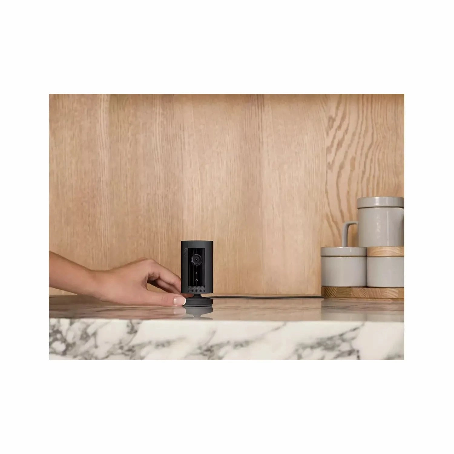 Ring Indoor Cam Security Camera - Black