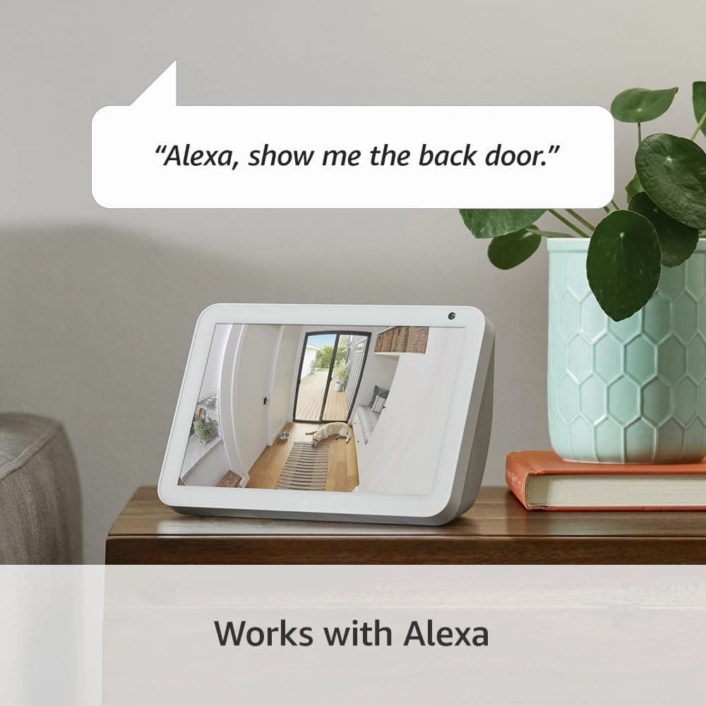 Ring Indoor Camera (2nd Gen) by Amazon  1080p HD Plug-In Pet Security Camera with Two-Way Talk, Wi-Fi, Privacy Cover, DIY Setup CCTV Alternative
