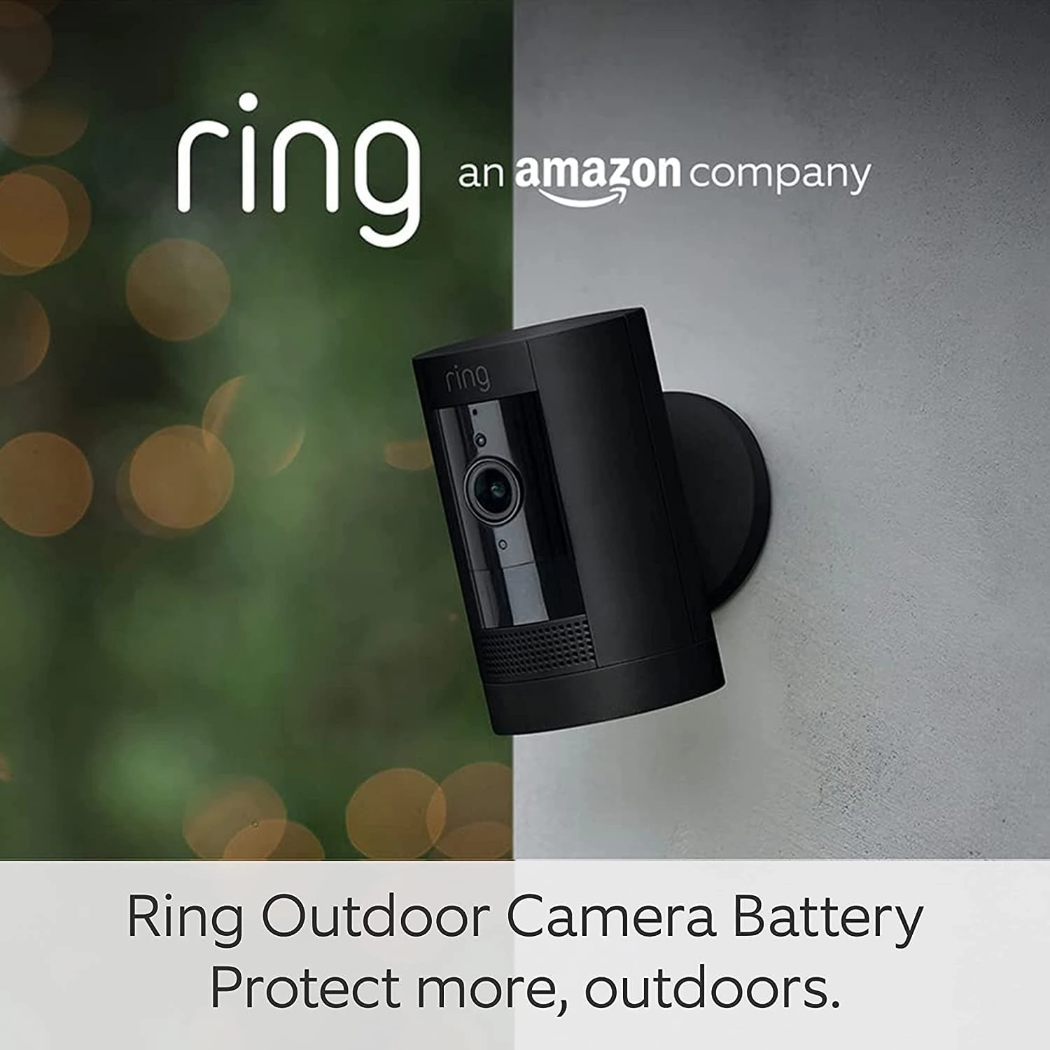 Ring Outdoor Camera Battery (Stick Up Cam) | HD wireless outdoor Security Camera 1080p Video, Two-Way Talk, Wifi, Works with Alexa | alternative to CCTV system | 30-day free trial of Ring Protect