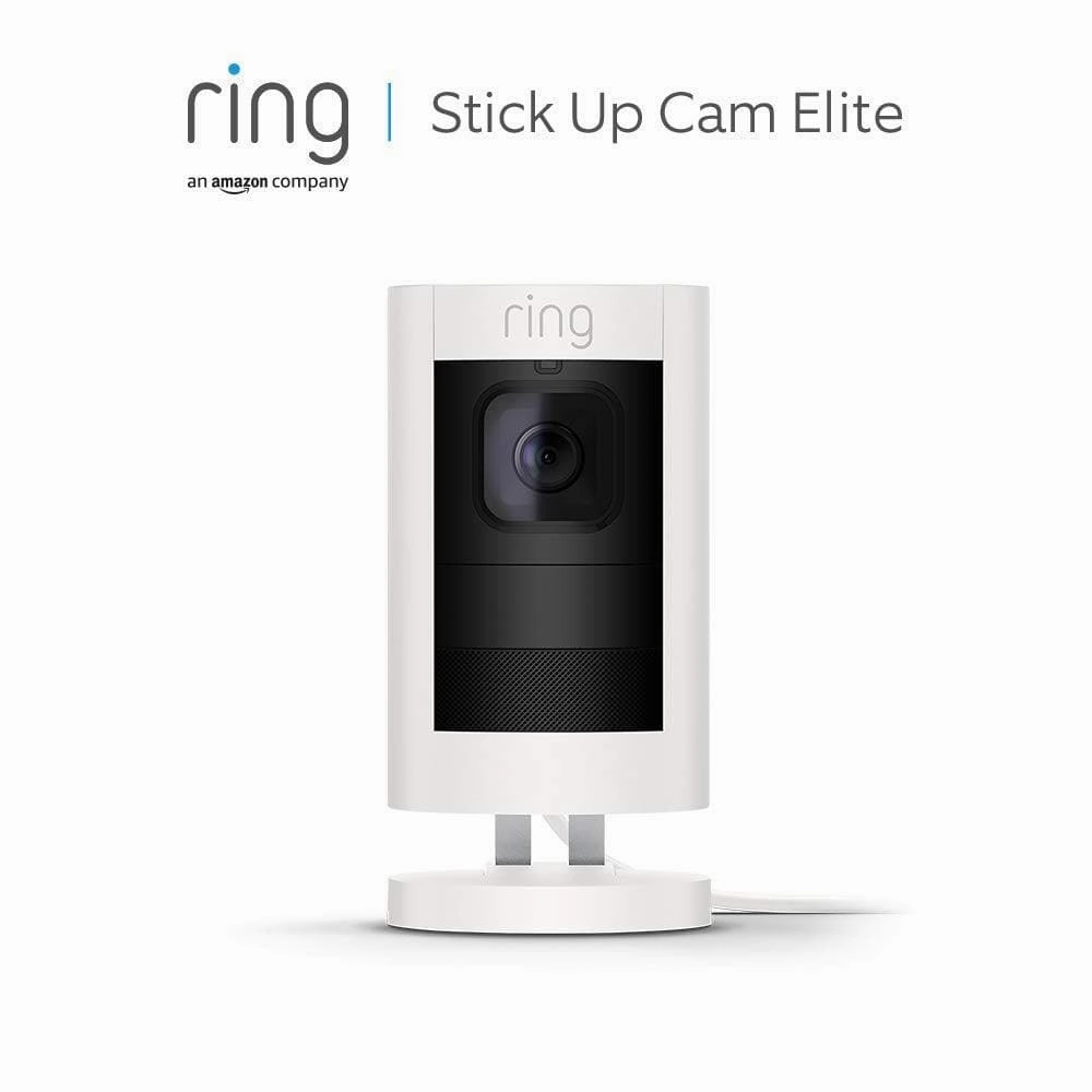 Ring Outdoor Camera Elite (Stick Up Cam) - HD 1080p Security Camera, Two-Way Talk, WiFi, Works with Alexa, 30-Day Free Trial of Ring Protect xbox console, buy xbox series x, xbox accessories online