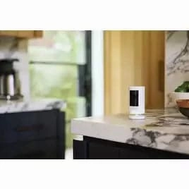Ring Outdoor Camera Plug-In (Stick Up Cam) | HD outdoor Security Camera with 1080p video, Two-Way Talk, Wifi, Works with Alexa | alternative to CCTV system
