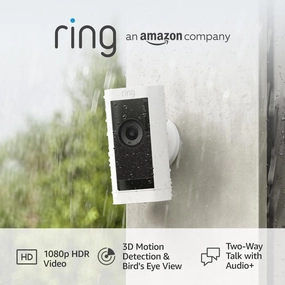 Ring Outdoor Camera Pro Battery (Stick Up Cam Pro) by Amazon | Wireless Security Camera with 1080p HDR Video, 3D Motion Detection, alternative to CCTV | 30-day free trial of Ring Protect xbox console, buy xbox series x, xbox accessories online