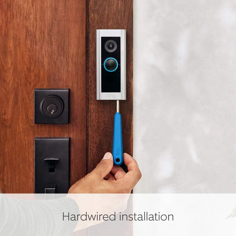 Ring Pro 2 Hardwired Video Doorbell - Silver
