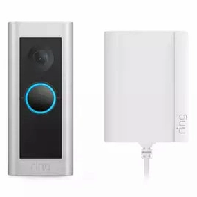 Ring Pro 2 Plug In Video Doorbell - Silver xbox console, buy xbox series x, xbox accessories online