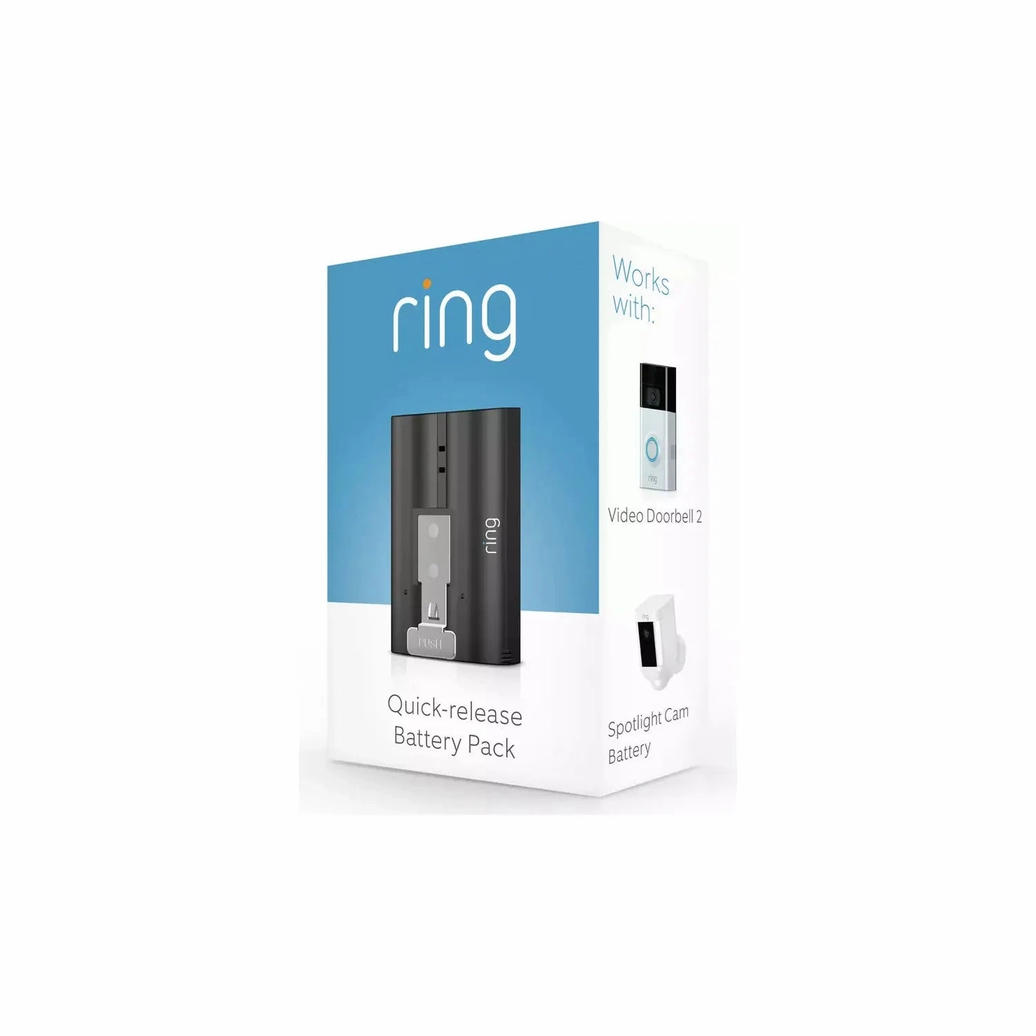 Ring Rechargeable Quick Release Battery Pack