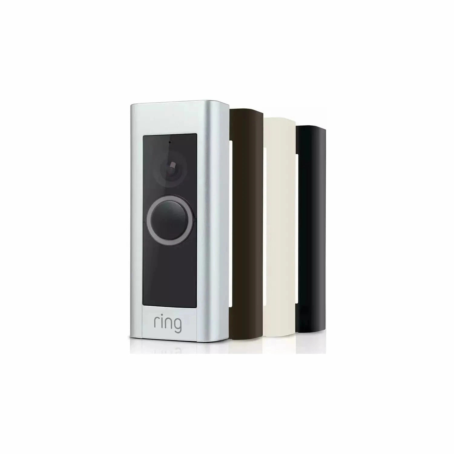 Ring Smart Video Doorbell Pro With Plug In Adaptor - Silver
