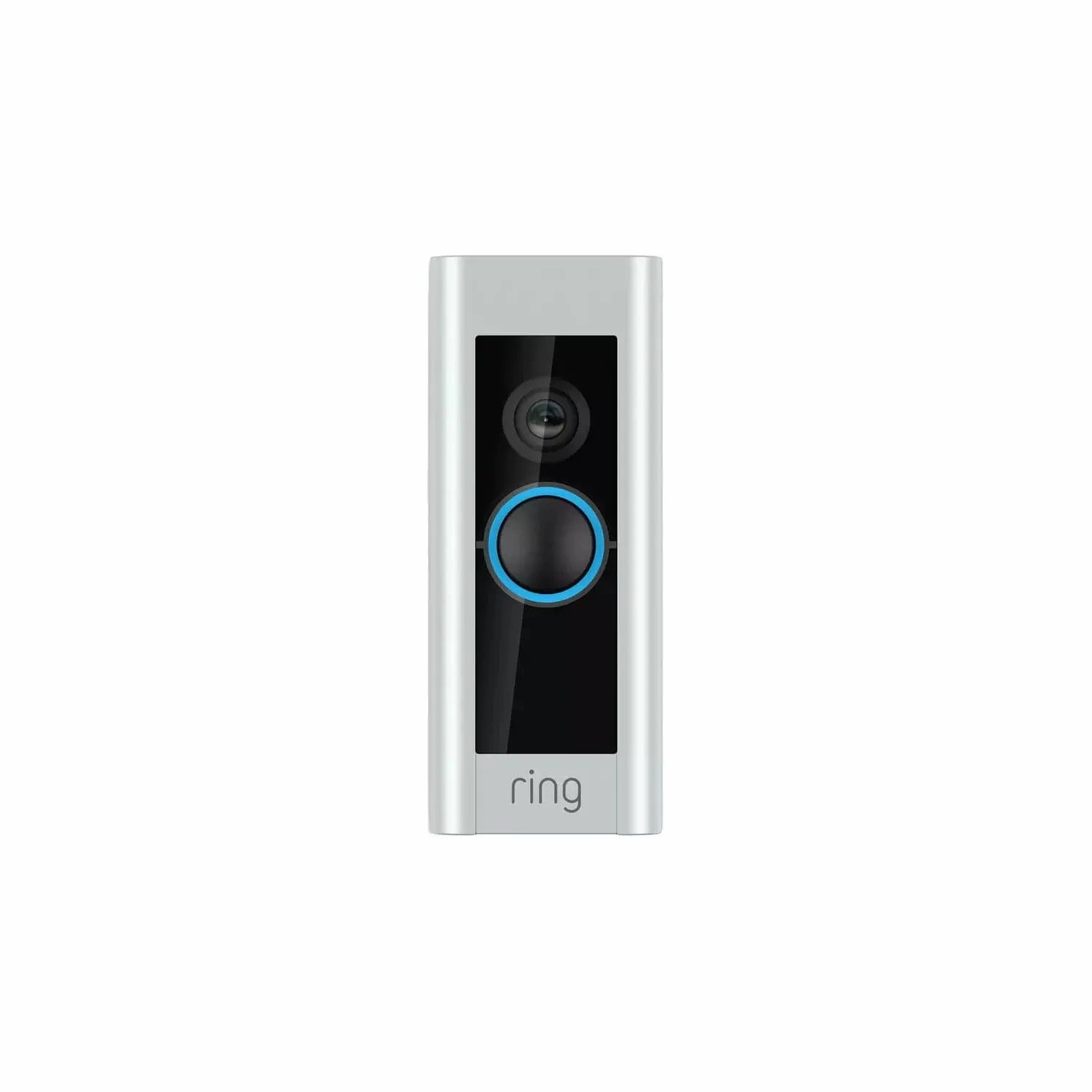 Ring Smart Video Doorbell Pro With Plug In Adaptor - Silver