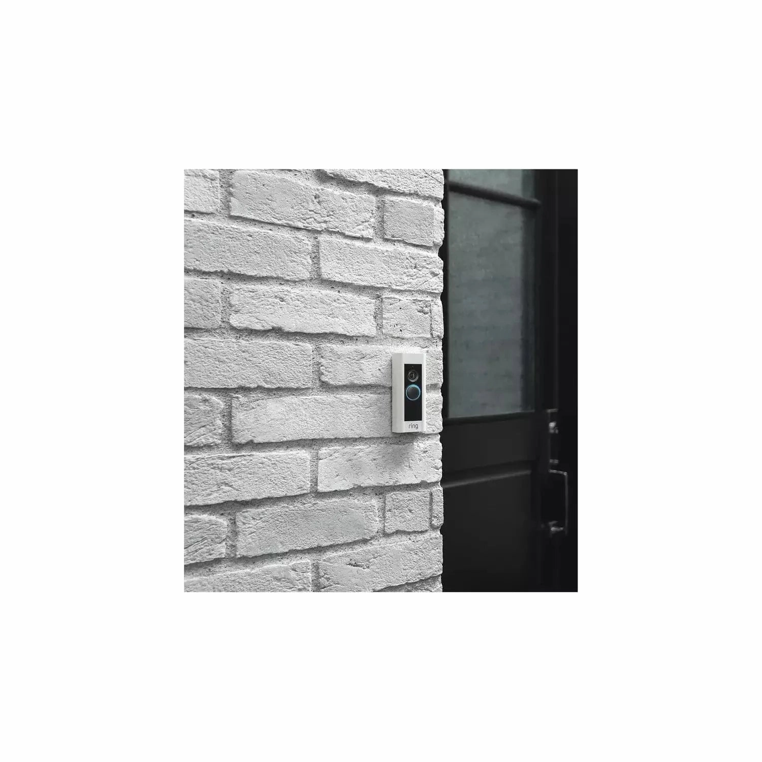 Ring Smart Video Doorbell Pro With Plug In Adaptor - Silver