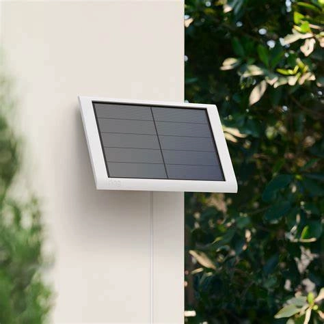 Ring Solar Panel (2nd Generation) USB-C  4W for Spotlight Cam Plus & Pro (Black)