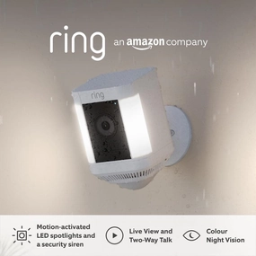 Ring Spotlight Cam Plus Battery Security Camera White xbox console, buy xbox series x, xbox accessories online