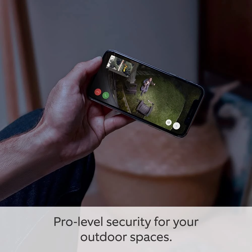 Ring Spotlight Cam Pro Wired by Amazon | Outdoor Security Camera 1080p HDR Video, 3D Motion Detection, Bird's-Eye View, LED Spotlights, alternative to CCTV | 30-day free trial of Ring Protect