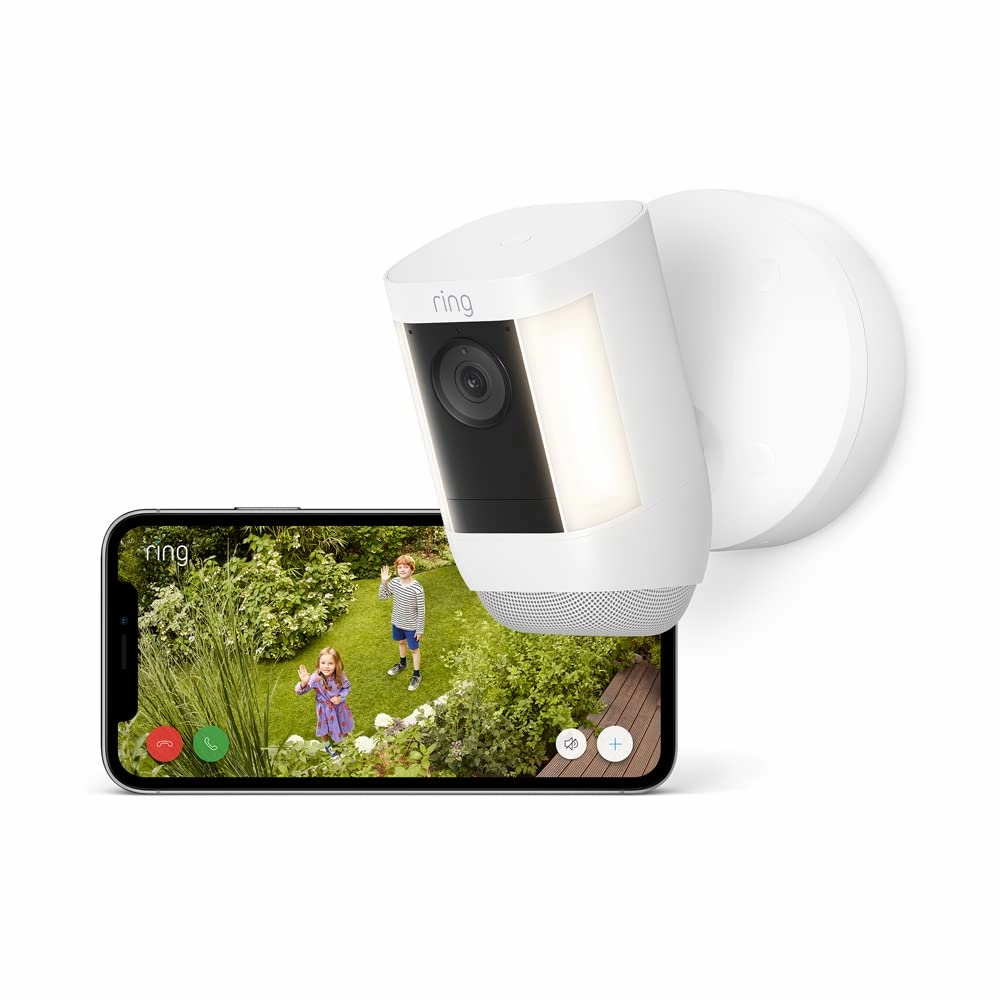 Ring Spotlight Cam Pro Wired Outdoor Security Camera