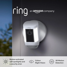 Ring Spotlight Cam Pro Wired Outdoor Security Camera xbox console, buy xbox series x, xbox accessories online
