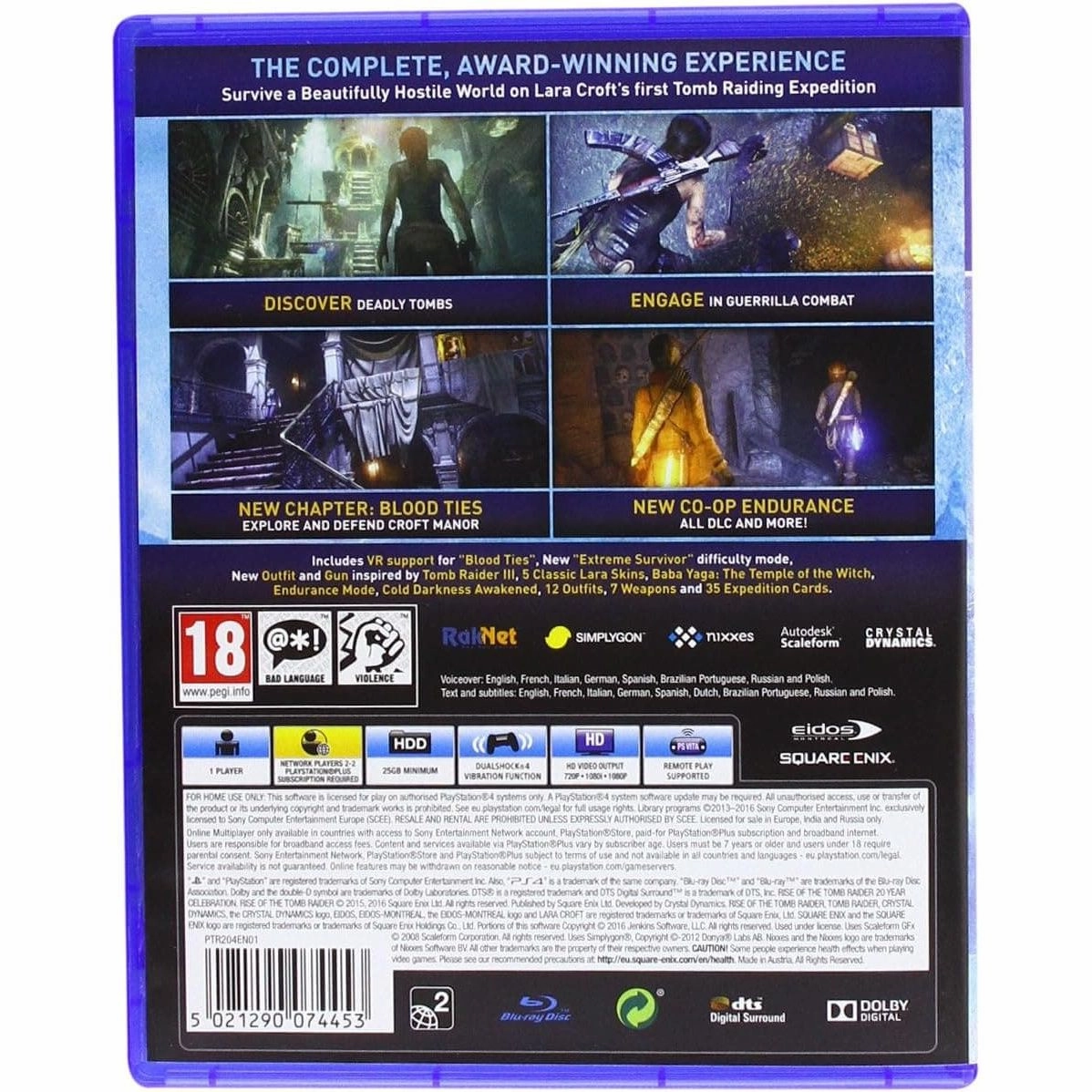 Rise of the Tomb Raider 20 Year Celebration (PS4)
