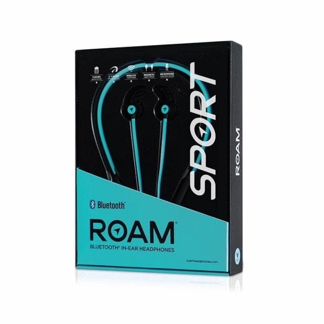 Roam Sports Pro Teal Bluetooth Earphones over ear headphones,wireless earphones,headphone accessories,bluetooth earbuds