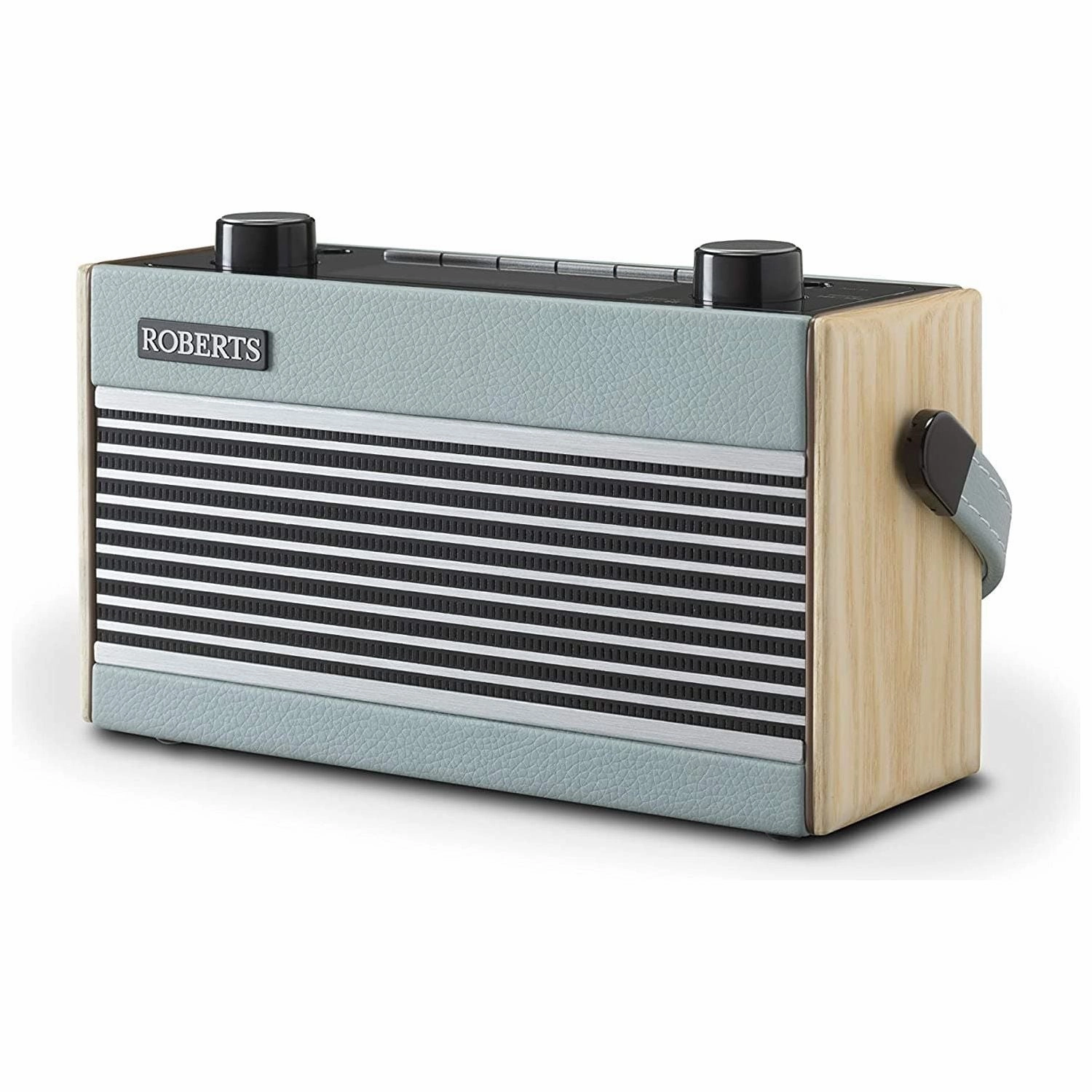 Roberts Rambler BT Retro/Digital Portable Bluetooth Radio with DAB/DAB /FM RDS Wavebands - Blue