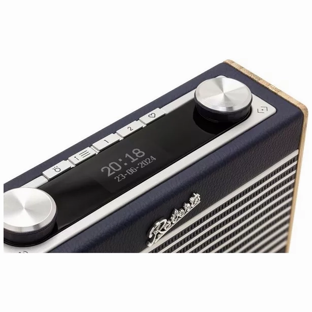 ROBERTS Rambler Uno Portable DAB /FM Retro Bluetooth Radio  Navy Blue