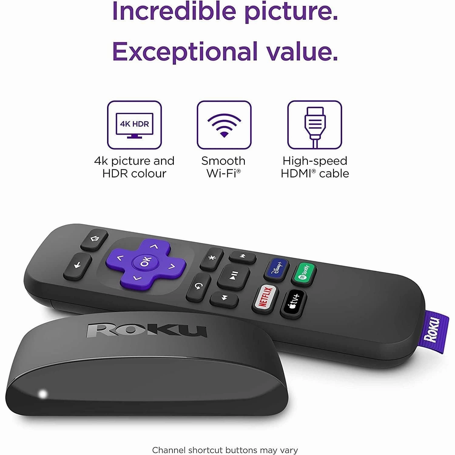 Roku Express 4K HD Streaming Media Player
