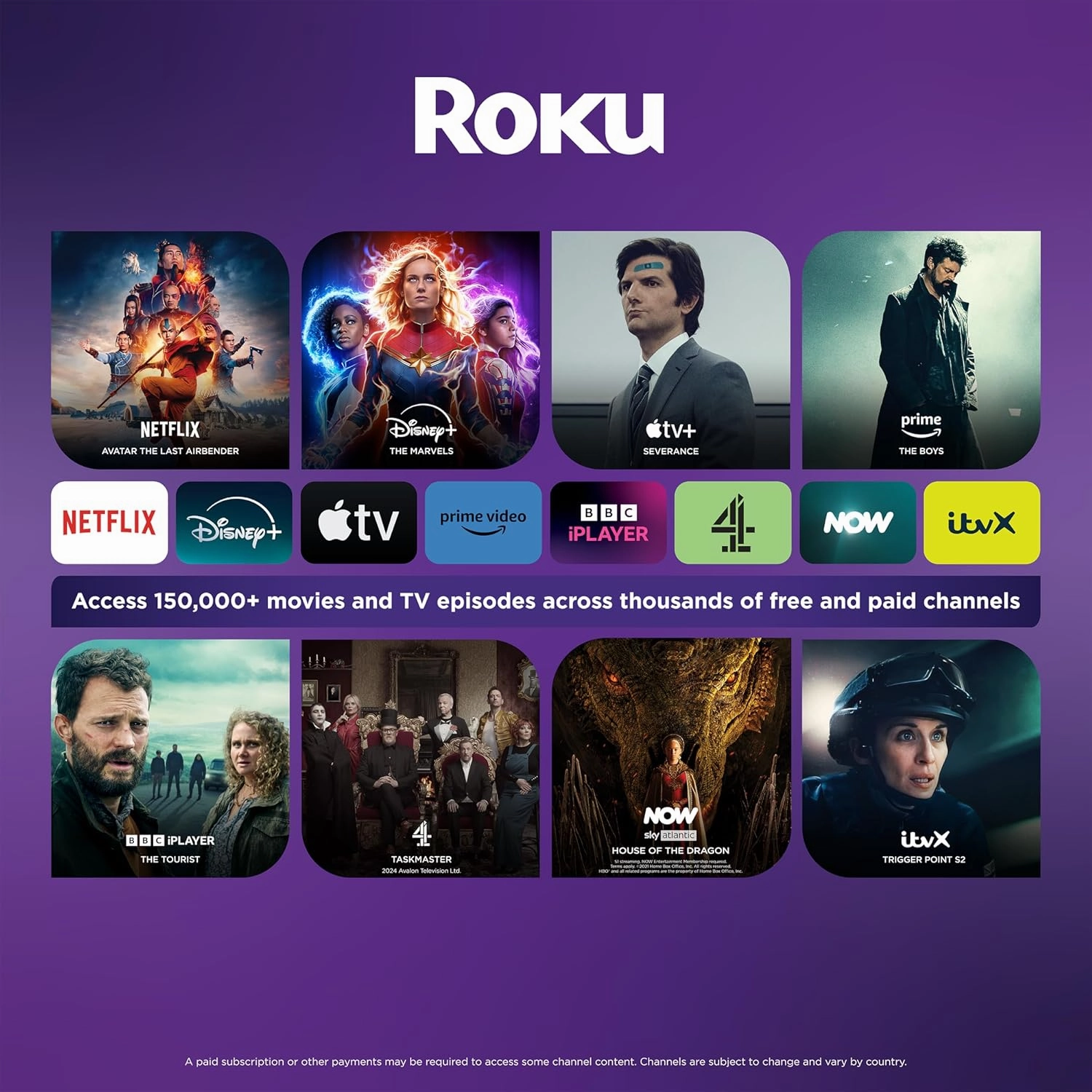 Roku Express HD Streaming Device with HDMI Cable and Remote