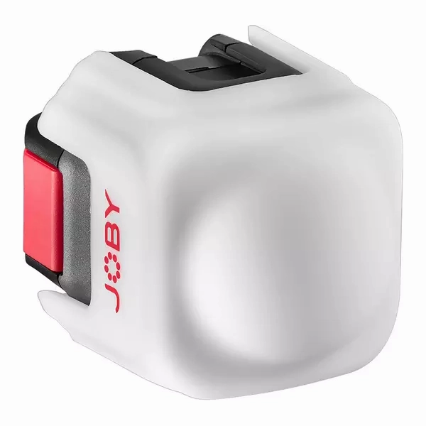 Roll over image to zoom in JOBY JB01579-BWW Beamo LED Light for Smartphone, Mirrorless Camera, Compact,Wireless Charging,Bluetooth,Waterproof,for Vlogging and Content Creation - Black