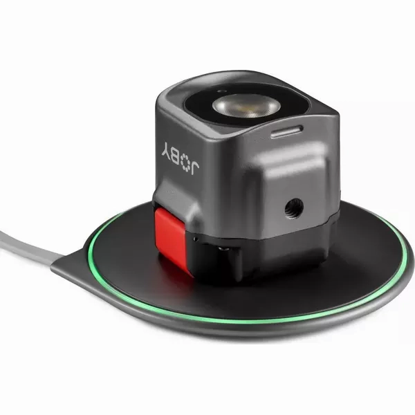 Roll over image to zoom in JOBY JB01579-BWW Beamo LED Light for Smartphone, Mirrorless Camera, Compact,Wireless Charging,Bluetooth,Waterproof,for Vlogging and Content Creation - Black