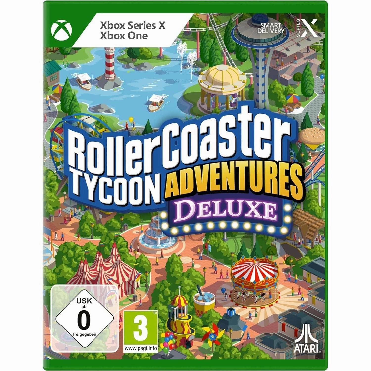 RollerCoaster Tycoon Adventures Deluxe - Xbox wireless gaming headset, best gaming earbuds, bluetooth earbuds with mic