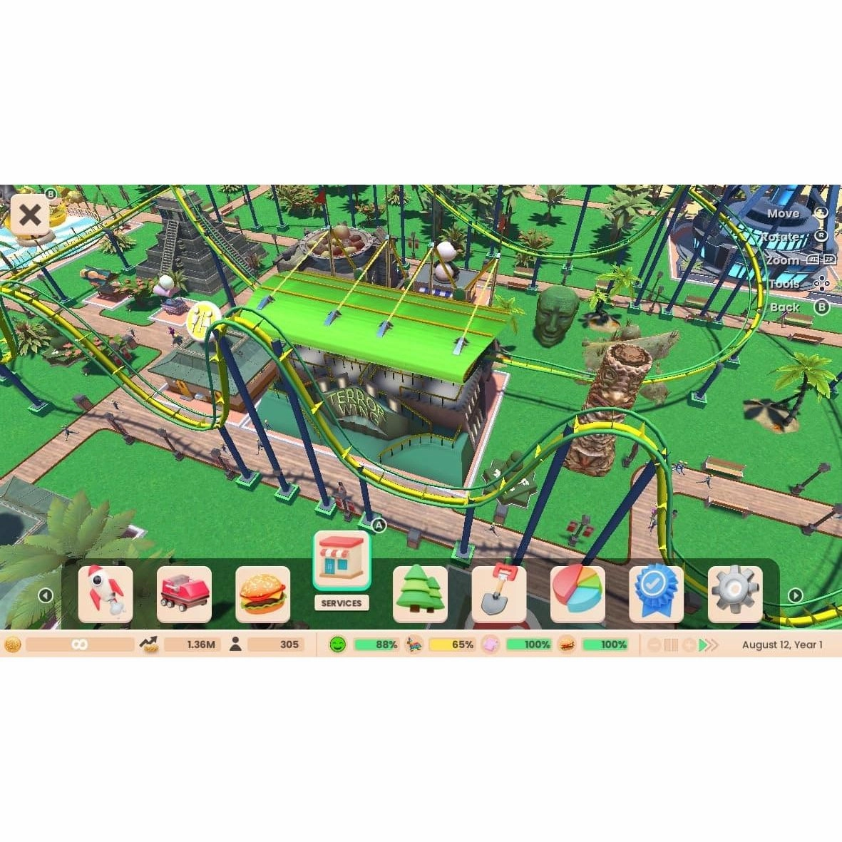 RollerCoaster Tycoon Adventures Deluxe - Xbox