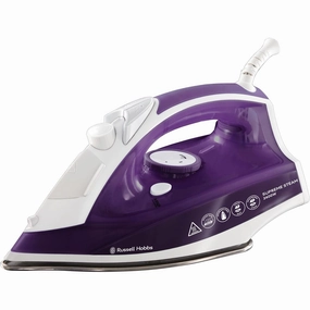 Russell Hobbs Supreme Steam Iron - 2400W, 110g Steam Shot, 300ml Tank, Stainless Steel Soleplate (Model 23060) xbox console, buy xbox series x, xbox accessories online