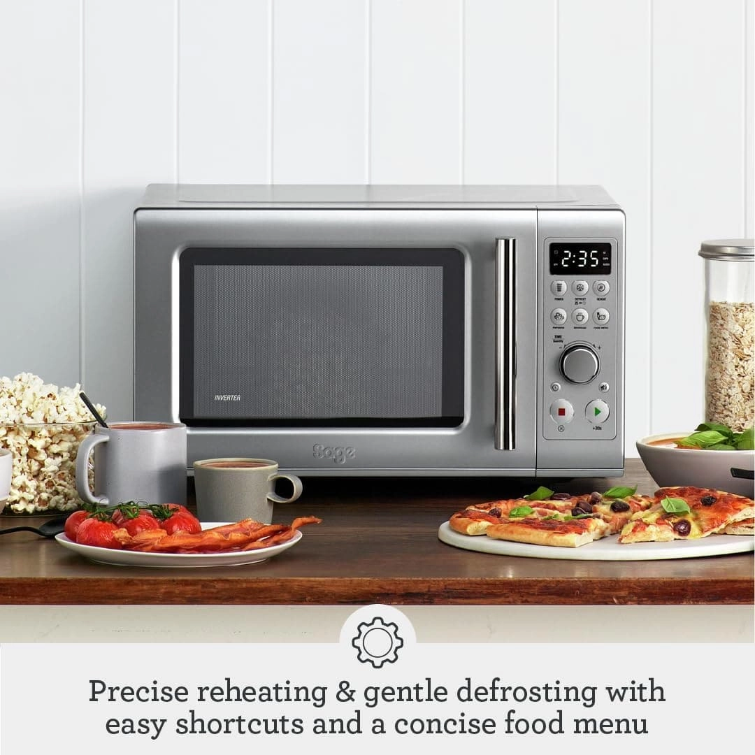 Sage 800W Standard Microwave SMO650SIL4GEU1 - Silver