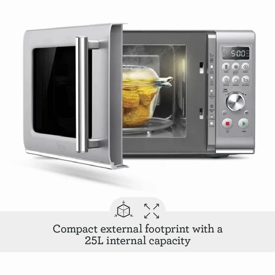 Sage 800W Standard Microwave SMO650SIL4GEU1 - Silver