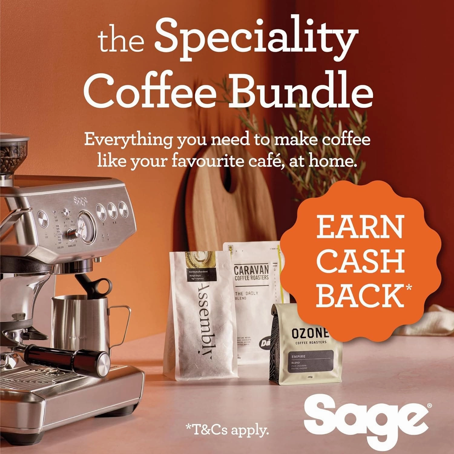 Sage - The Barista Touch Impress - Bean to Cup Coffee Machine with Grinder and Milk Frother, Brushed Stainless Steel