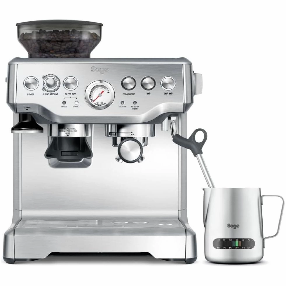 Sage Barista Express BES875BSS Espresso Machine - Bean to Cup Coffee Maker with Milk Frother, Stainless Steel phone accessories, mobile phone cases, best charging cable
