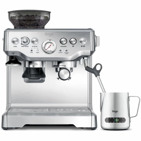 Sage Barista Express BES875BSS Espresso Machine - Bean to Cup Coffee Maker with Milk Frother, Stainless Steel xbox console, buy xbox series x, xbox accessories online